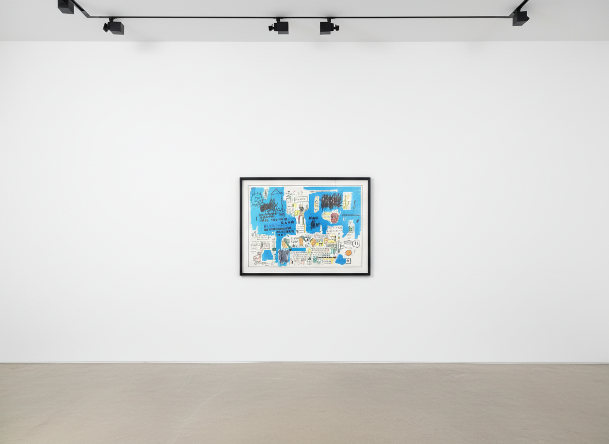 Jean-Michel Basquiat - Ascent, 1982/83-2017, Screen print