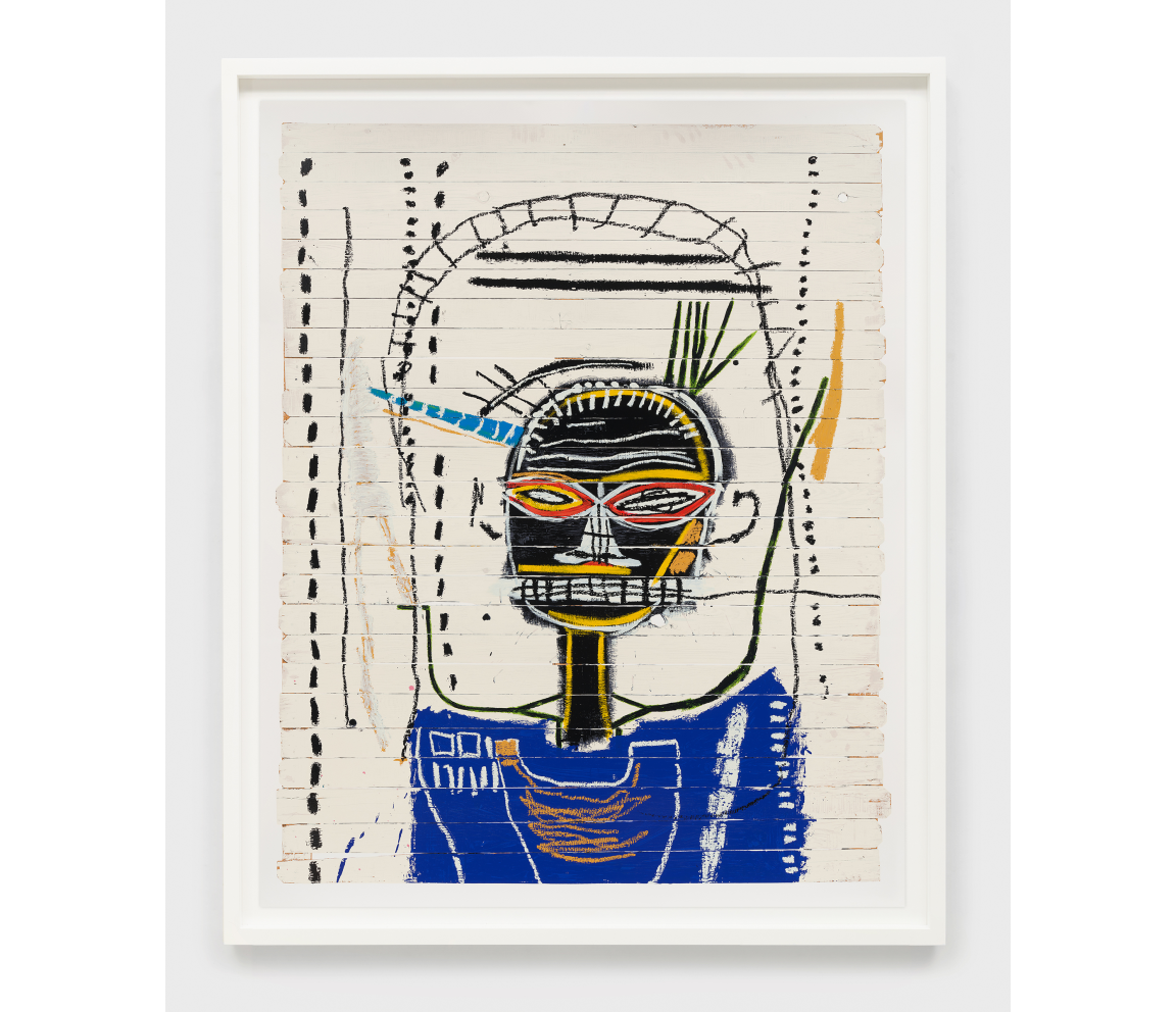 Jean-Michel Basquiat - M, 2026, Screenprint on Printed on Saunders Waterford 