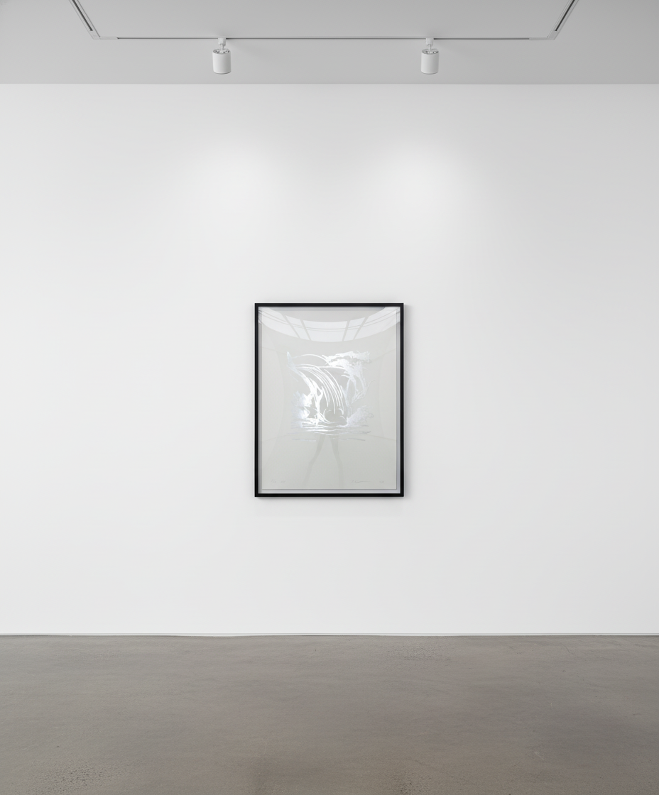 Jeff Koons - Waterfall, 2008, Lithograph with silkscreen