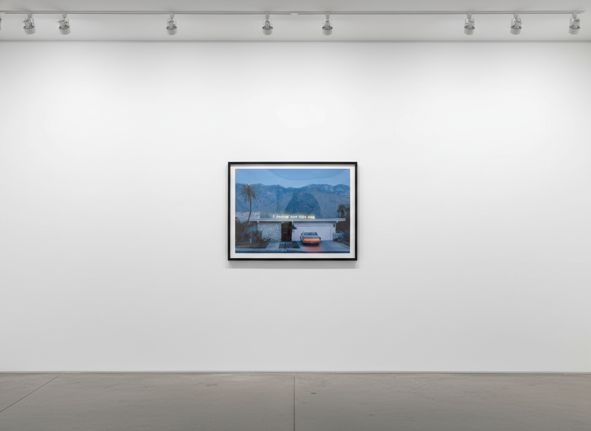 Jeffrey Czum - I Love This Song II, 2024, Digital C-Print on Archival Metallic Luster Photographic Paper