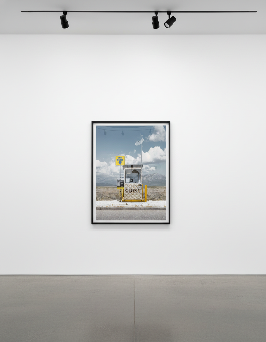 Jeffrey Czum - Park Ave Celine, 2023, Digital C-Print on Archival Metallic Luster Photographic Paper