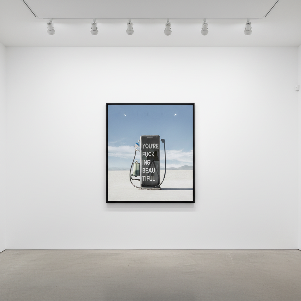 Jeffrey Czum - Unleaded, 2023, Digital C-Print on Archival Metallic Luster Photographic Paper