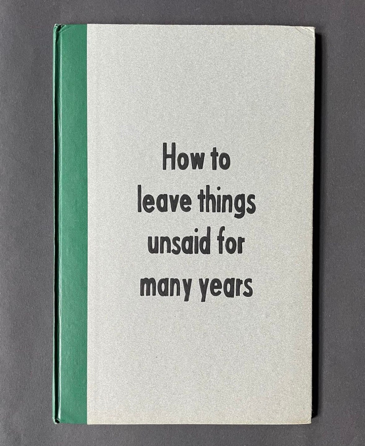 Johan Deckmann - The Unsaid, Acrylic on book