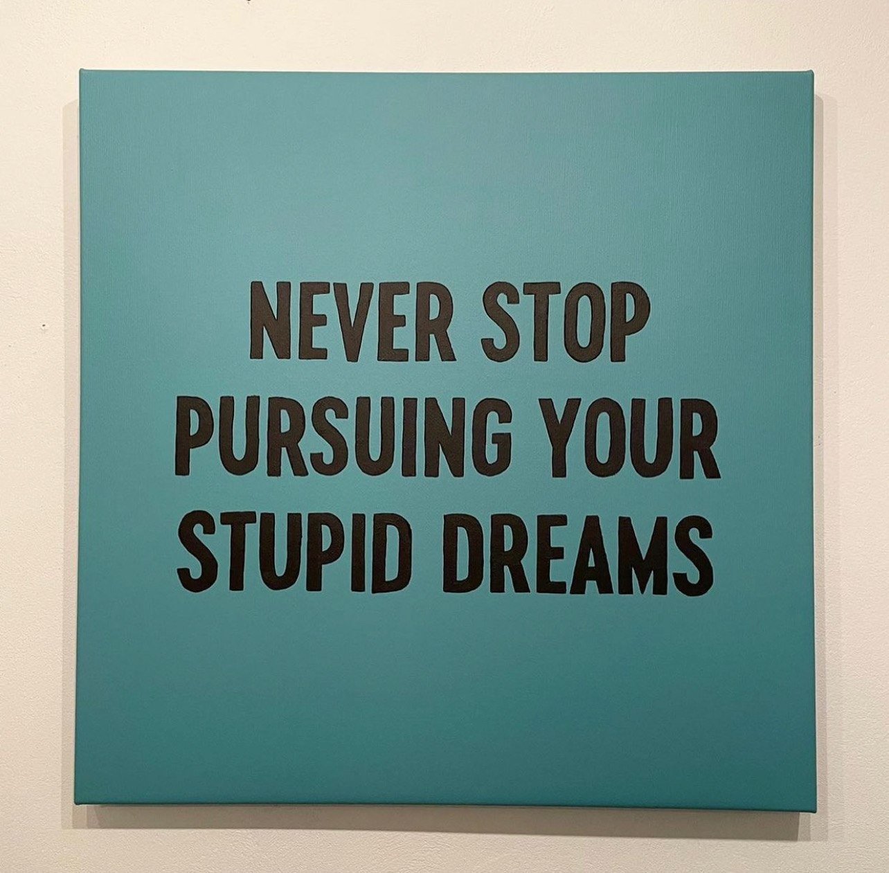 Johan Deckmann - Your Stupid Dreams, 2022, Acrylic on linen canvas