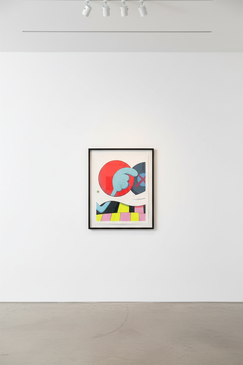 KAWS - Blame Game No. 1, 2014, Screenprint on Saunders Waterford 410gsm High White Paper