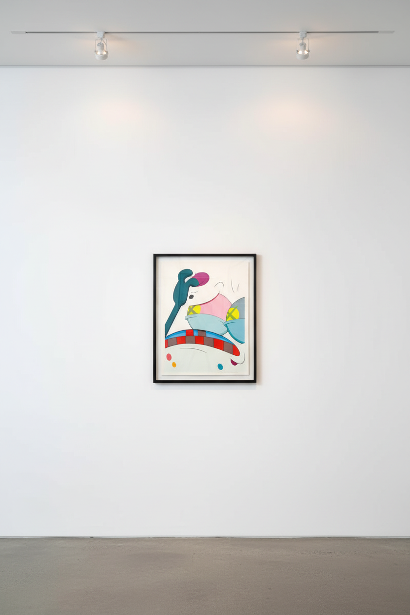 KAWS - Blame Game No. 2, 2014, Screen print on Saunders Waterford 410gsm High White Paper