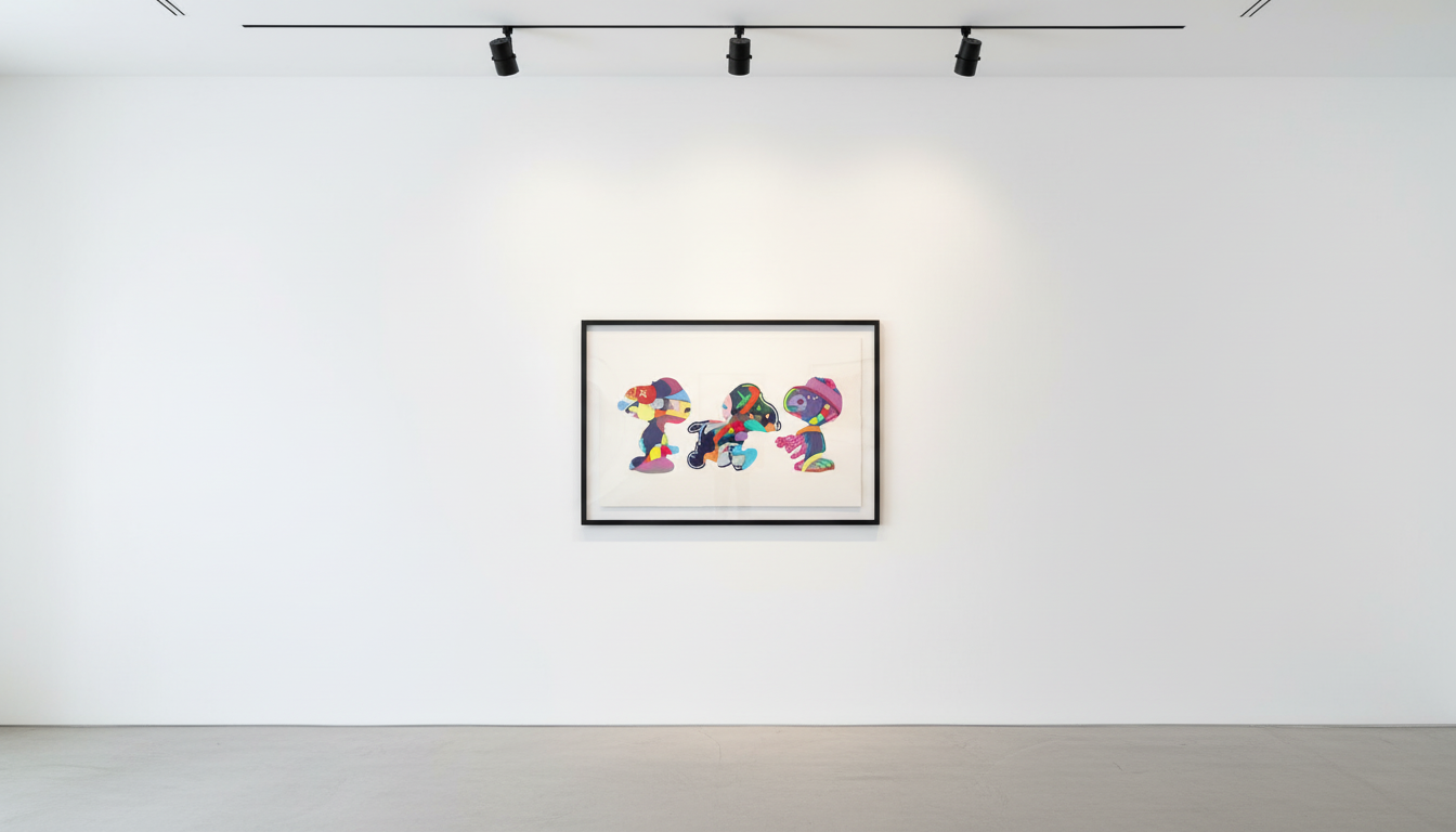 KAWS - Snoopy Set of 3, 2015, Screenprint