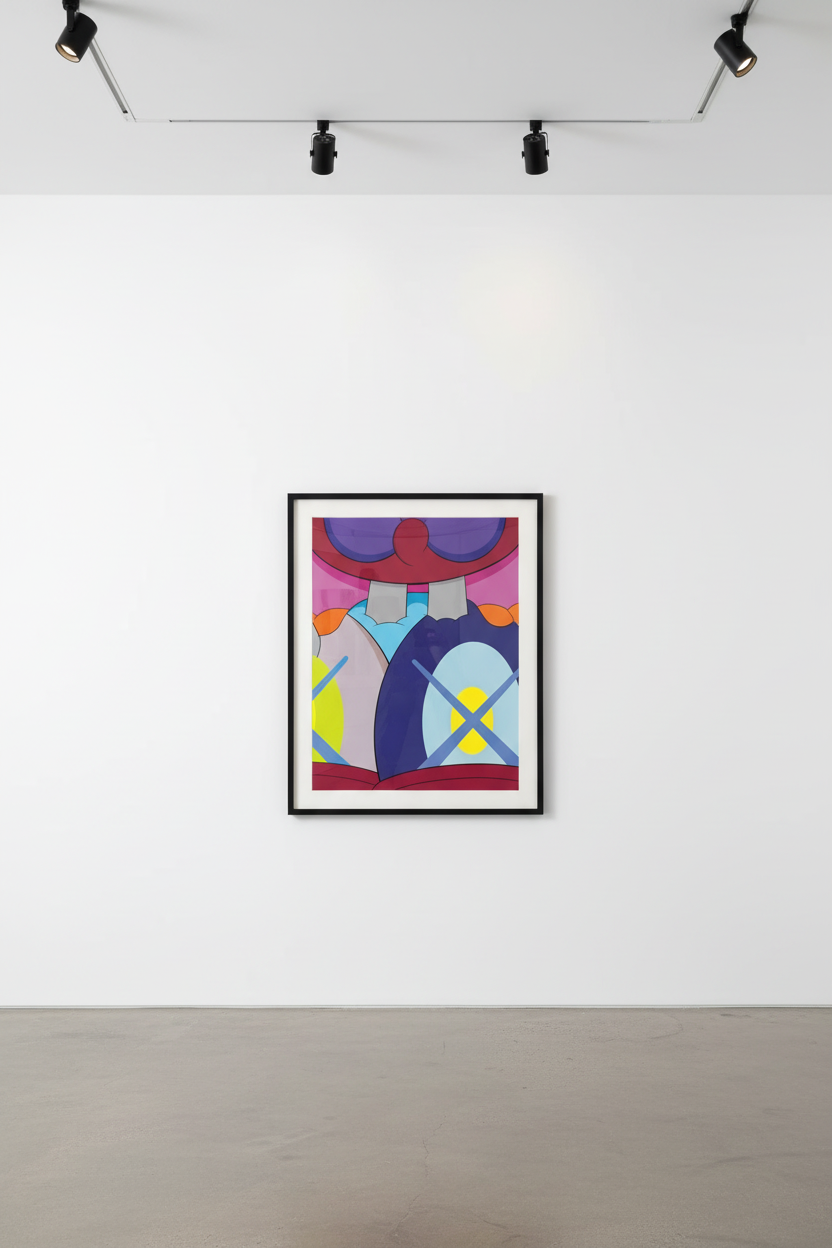 KAWS - Ups and Downs No. 9, 2013, Screen print