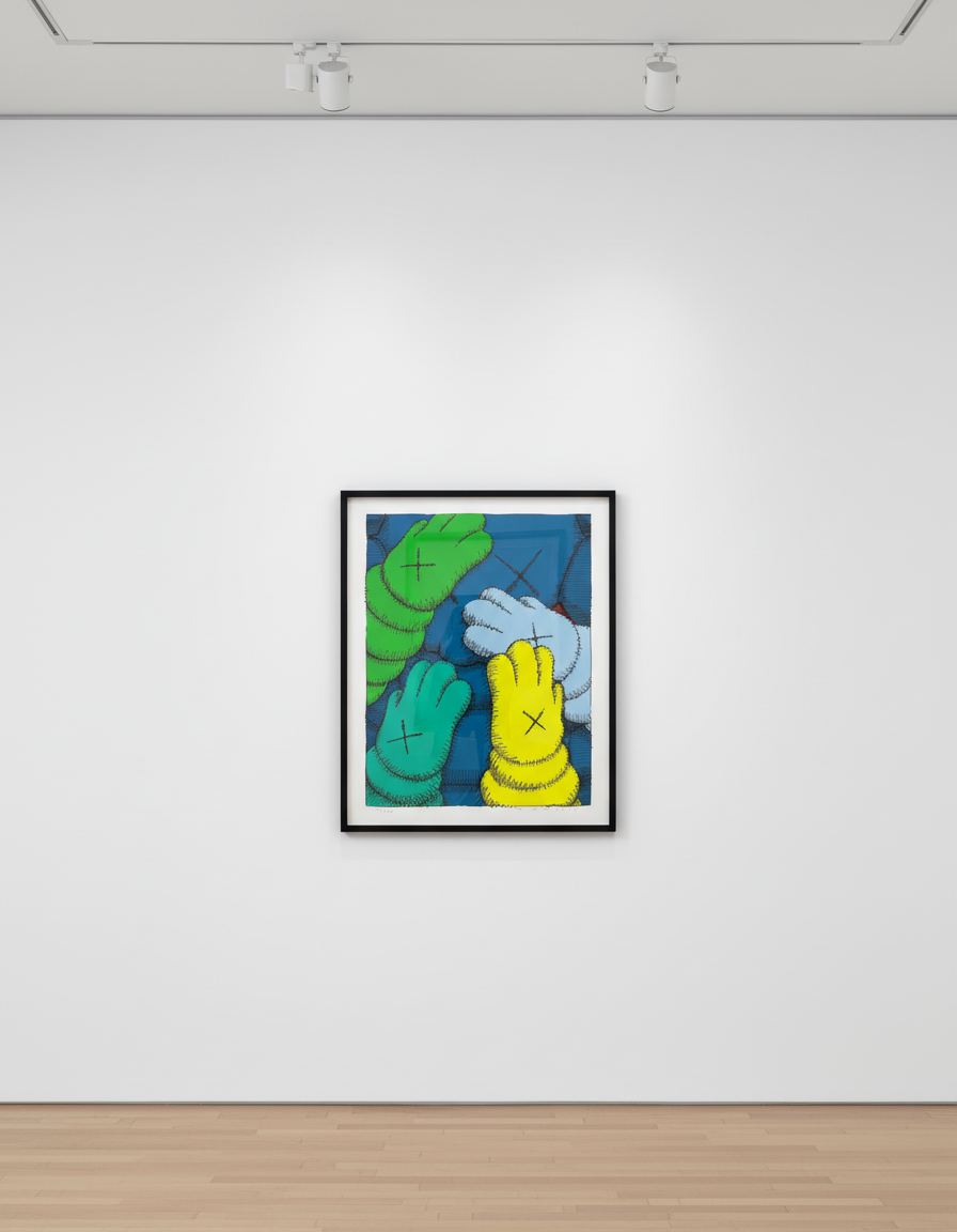 KAWS - Urge III (blue), 2020, Screenprint