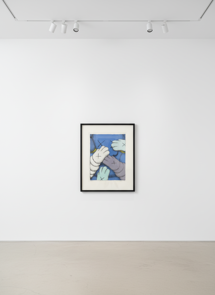 KAWS - Urge VI (light blue), 2020, Screenprint