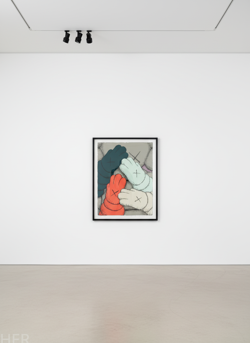 KAWS - Urge VII (grey), 2020, Screenprint