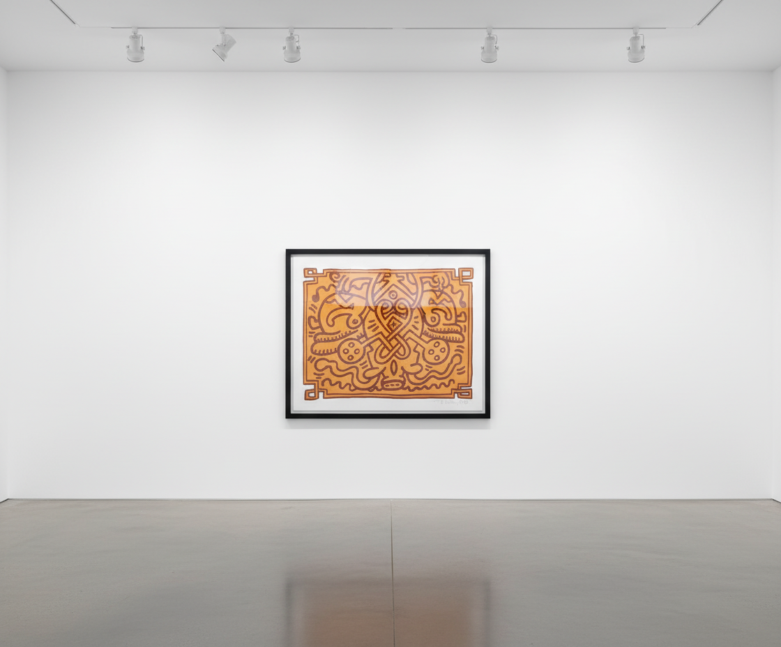 Keith Haring - Chocolate Buddha 4 (Littmann PP. 125), 1989, Lithograph