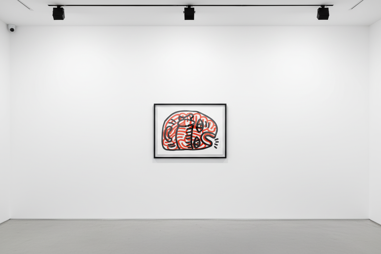 Keith Haring - Ludo 2 (Littmann PP. 46), 1985, Lithograph