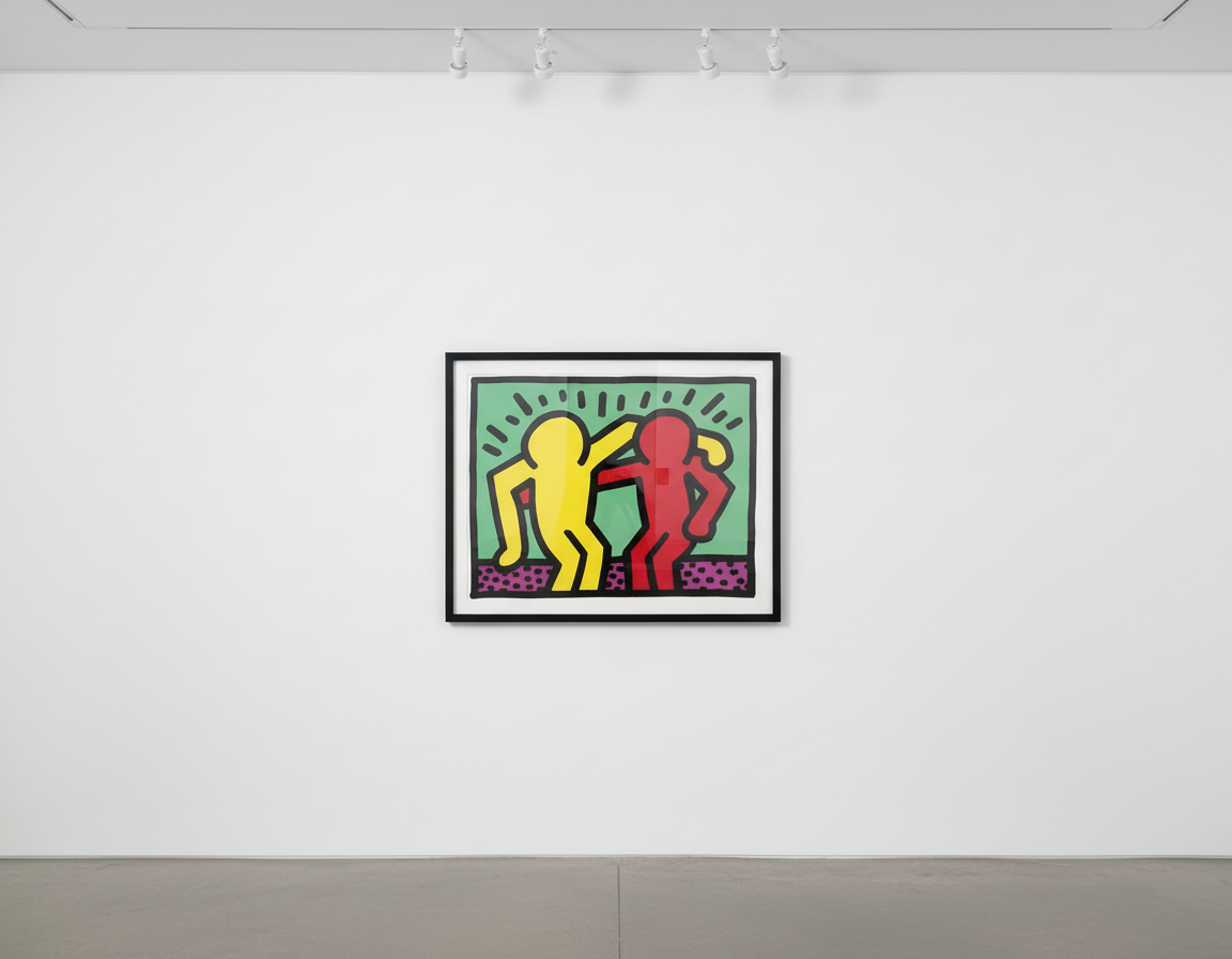 Keith Haring - Pop Shop I (A) (Littmann PP. 82), 1987, Hand signed and numbered