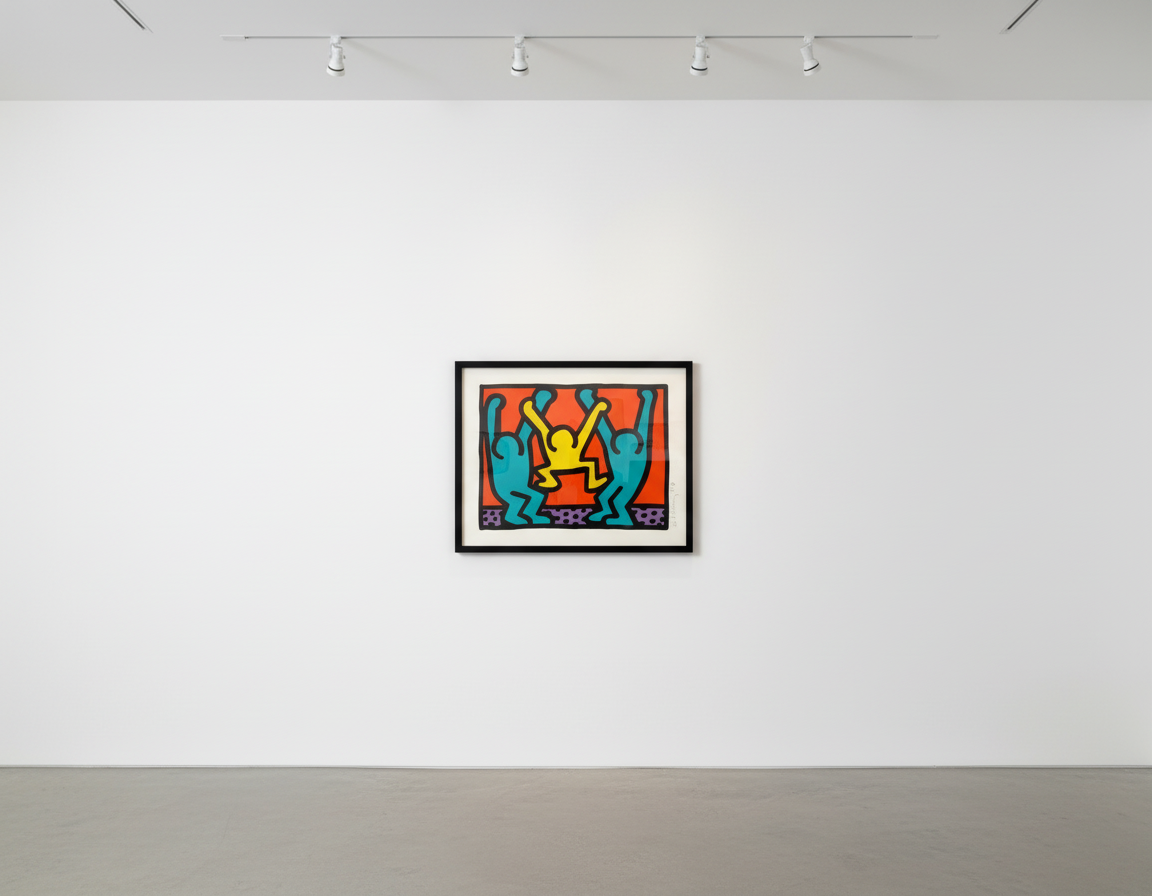 Keith Haring - Pop Shop I (B) (Littmann PP. 82), 1987, Silkscreen