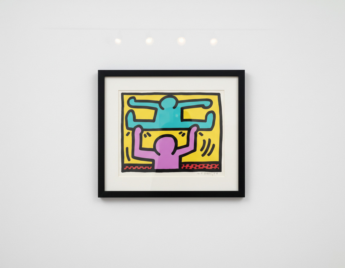 Keith Haring - Pop Shop I (D) (Littmann PP. 83), 1987, Silkscreen