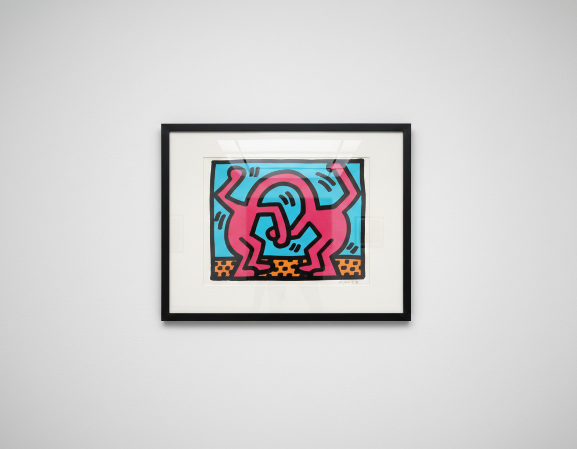 Keith Haring - Pop Shop II (D) (Littmann PP. 97), 1988, Silkscreen