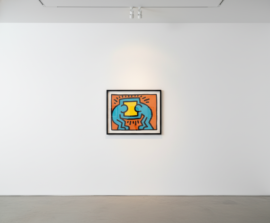Keith Haring - Pop Shop VI (B) (Littmann PP. 150), 1989, Silkscreen