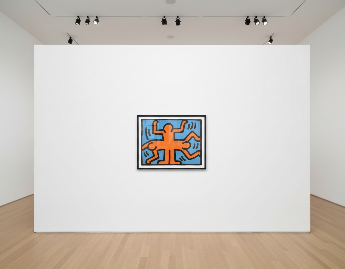 Keith Haring - Pop Shop VI (D) (Littmann PP. 151), 1989, Silkscreen