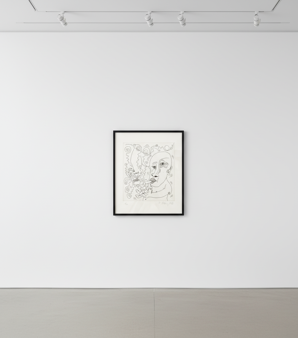 Keith Haring - The Valley 10 (Littmann PP. 140), 1989, Etching