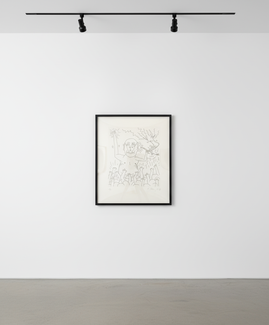 Keith Haring - The Valley 11 (Littmann PP. 140), 1989, Etching