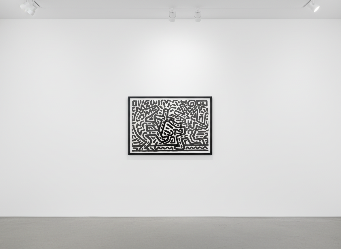 Keith Haring - Untitled V (Littmann PP. 21), 1982, Lithograph