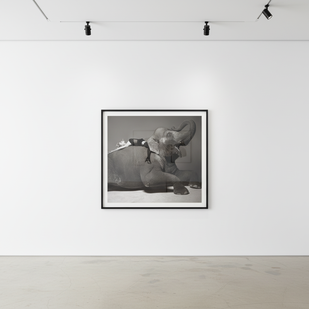 Michel Comte - Daryl Hannah, 1996, Oversized chromogenic print