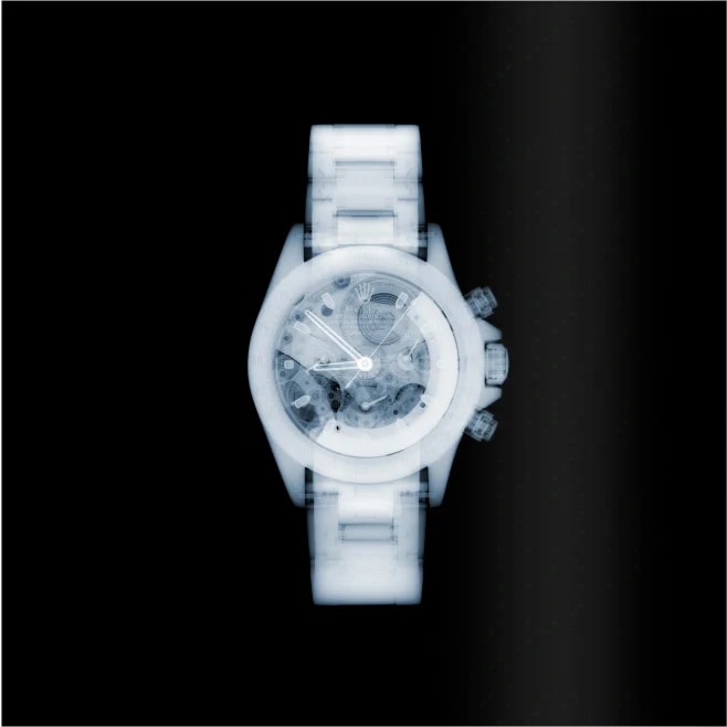 Nick Veasey - Rolex, 2019, Chromaluxe Print