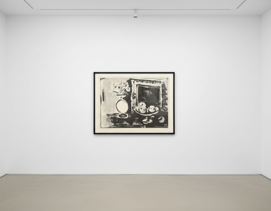 Pablo Picasso - Grand Nature Mort au Compotier, 1947, Lithograph on Arches paper
Signed and numbered