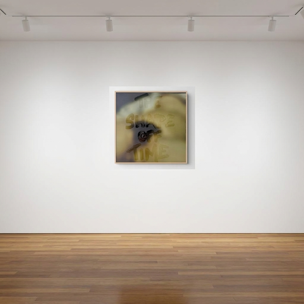 Punkmetender - Before the Gaze (The Origin of the World), 2026, Oil on canvas with handwritten epoxy resin | signed and dated