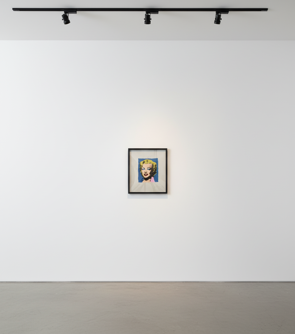 Richard Pettibone - Andy Warhol Marilyn 1962 Blue, 1978, Synthetic polymer paint and silkscreen inks on canvas