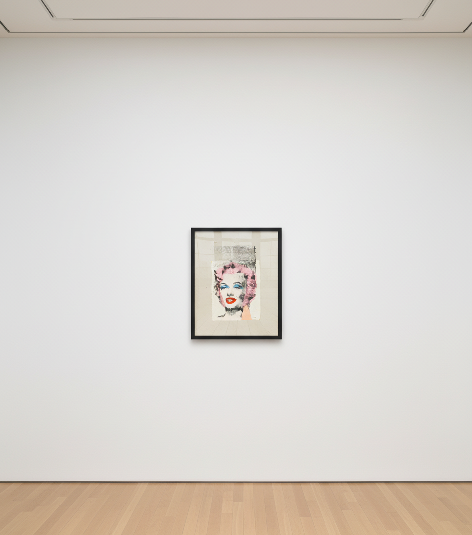 Richard Pettibone - Andy Warhol Marilyn 1962 Pink, 1978, Synthetic polymer paint and silkscreen inks on canvas