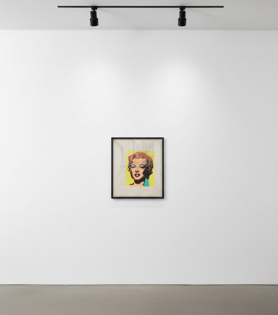 Richard Pettibone - Andy Warhol Marilyn 1962 Yellow, 1978, Synthetic polymer paint and silkscreen inks on canvas