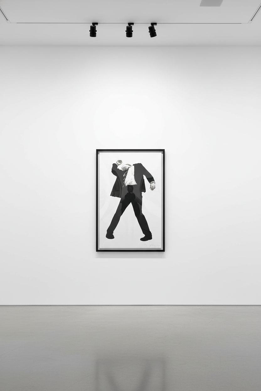 Robert Longo - Rick, 1994, Lithograph