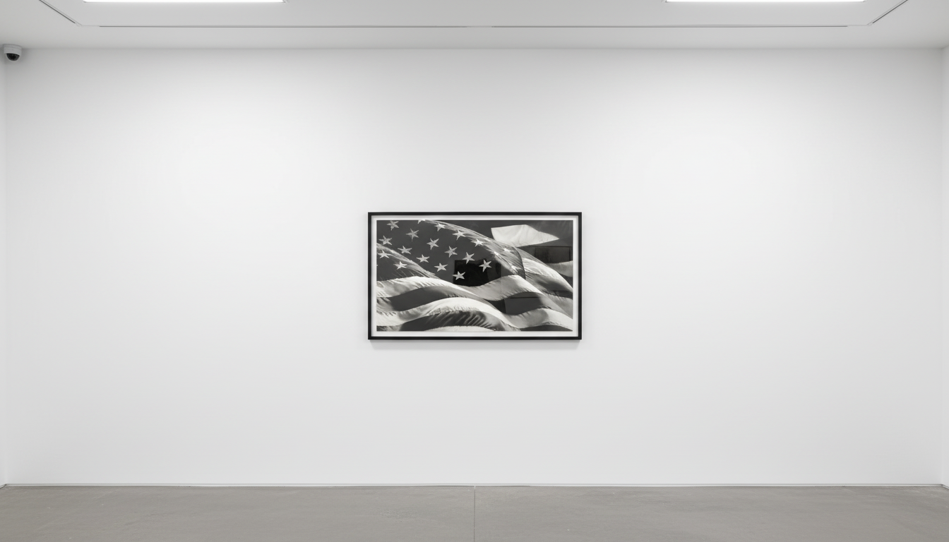Robert Longo - Untitled (Flag - Large), 2013, Pigment Print