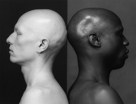 Robert Mapplethorpe - Ken Moody and Robert Sherman (back to back), 1984, Gelatin silver print