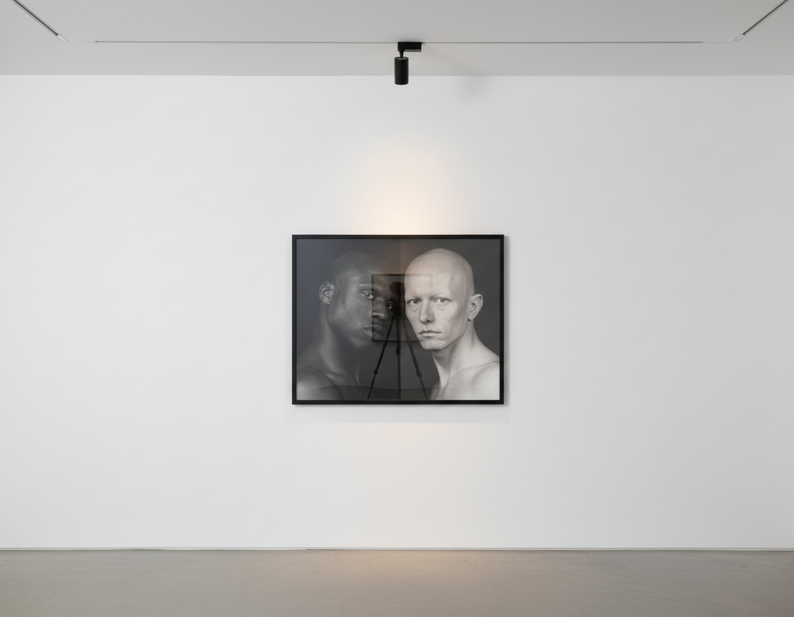Robert Mapplethorpe - Ken Moody and Robert Sherman (portrait), 1984, Silver gelatin print