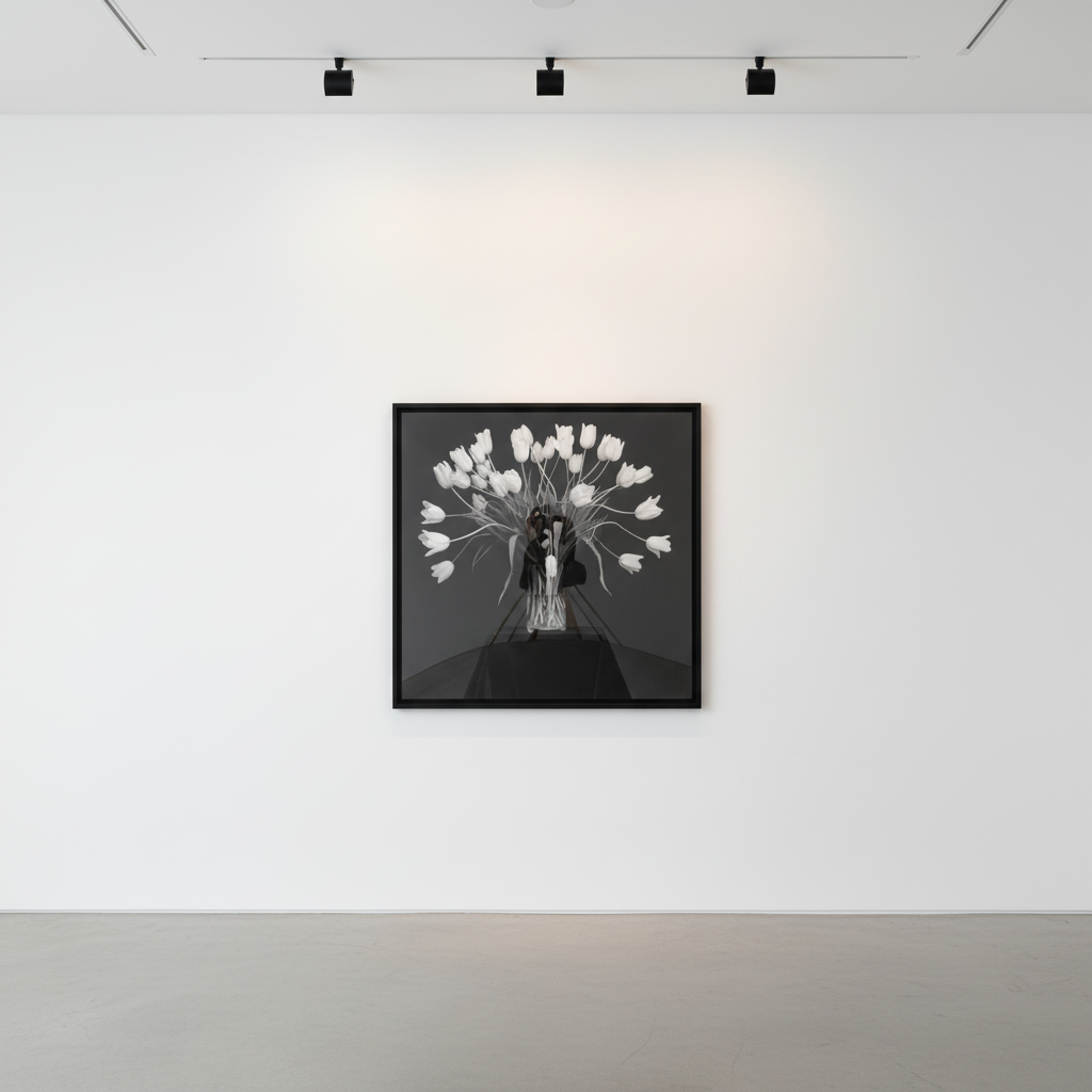 Robert Mapplethorpe - Tulips, 1988, Silver gelatin print