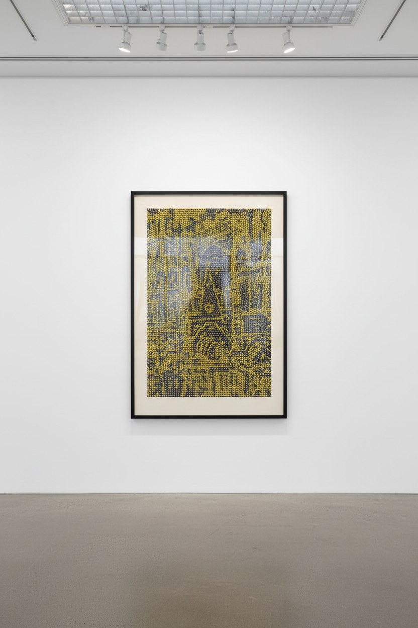 Roy Lichtenstein - Cathedral VI State I (C. 81), 1969, Lithograph