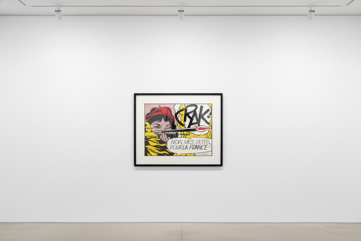 Roy Lichtenstein - Crak! C. II 2, 1963, Lithograph