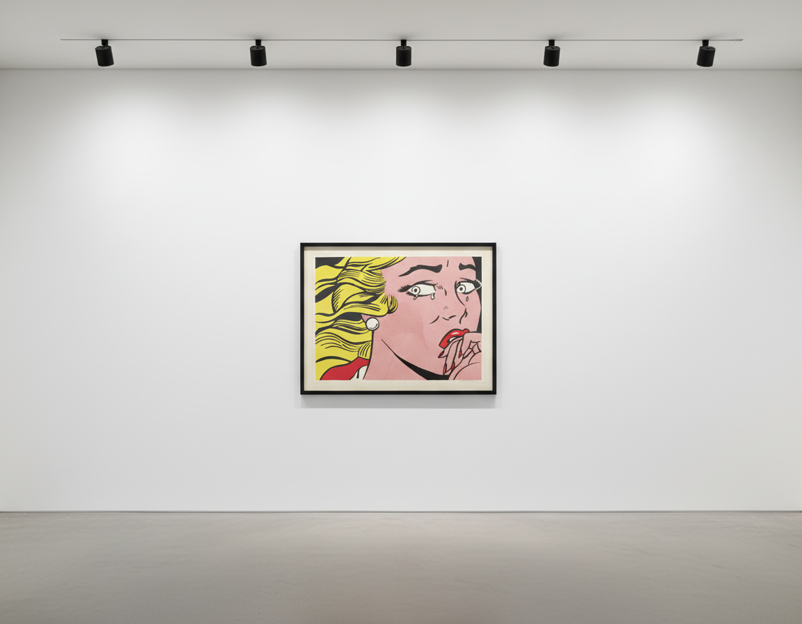 Roy Lichtenstein - Crying Girl (C. II 1), 1963, Lithograph