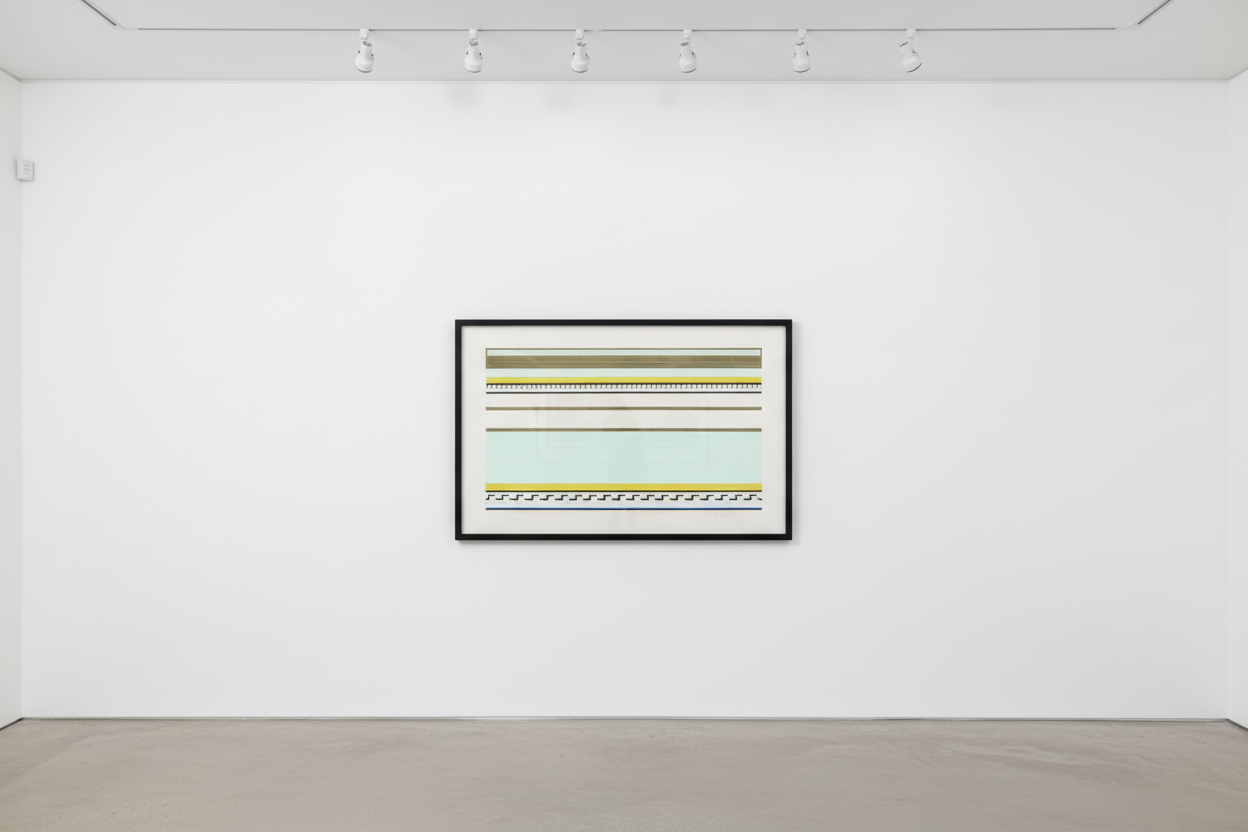 Roy Lichtenstein - Entablature VI (C. 143), 1976, Screen print and collage with embossing