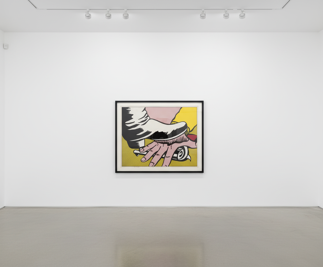 Roy Lichtenstein - Foot And Hand (C. II 4), 1964, Offset lithograph on lightweight, white wove paper