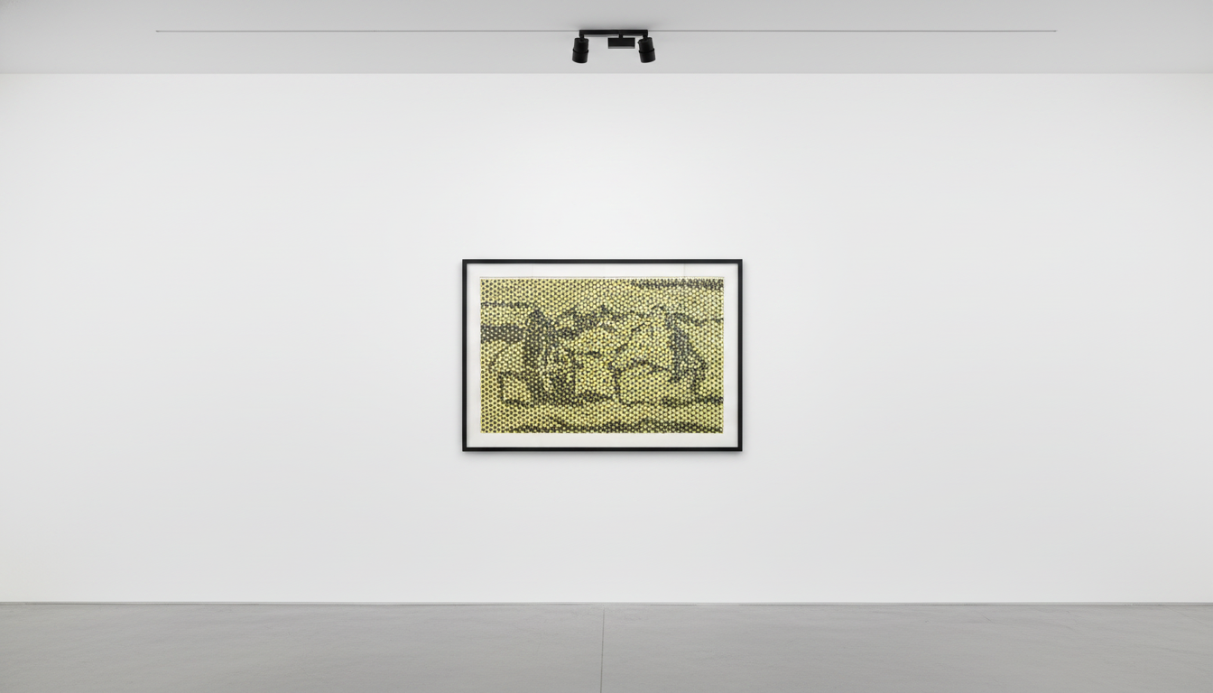 Roy Lichtenstein - Haystack VI State II (C. 72), 1969, Lithograph