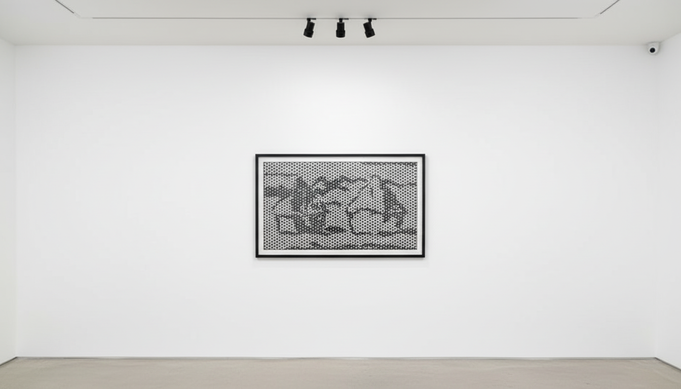 Roy Lichtenstein - Haystack VII (C. 74), 1969, Relief print