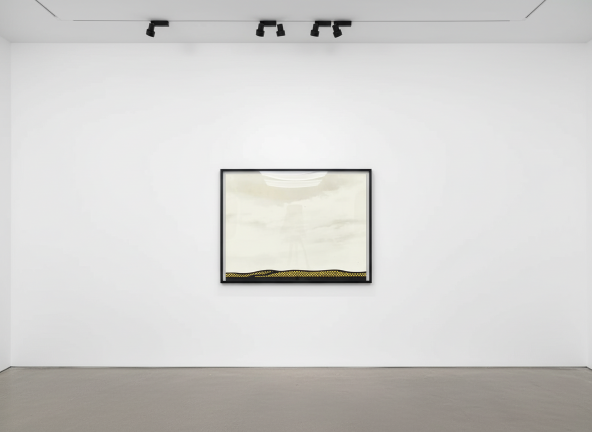 Roy Lichtenstein - Landscape 3 (C. 53), 1967, Screen print with chromogenic photographic print collage