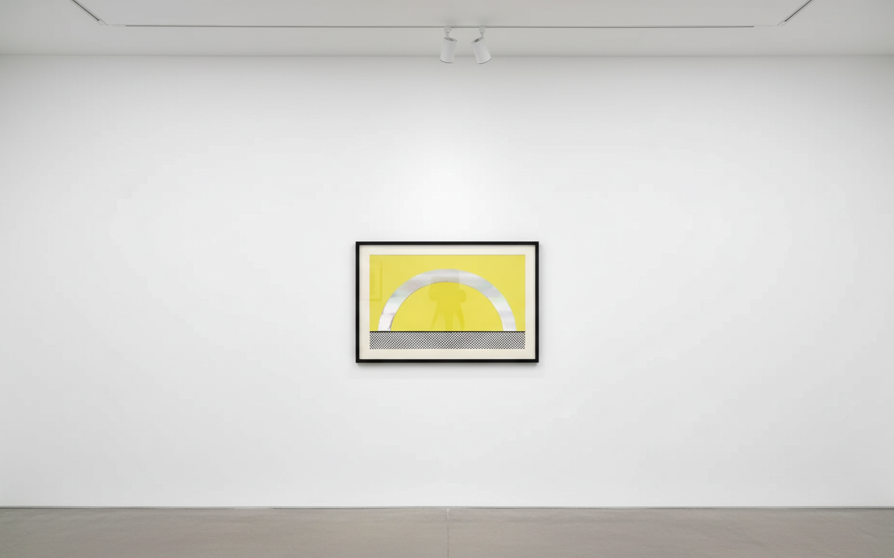 Roy Lichtenstein - Landscape 7 (C. 57), 1967, Screen print with chromogenic photographic print collage