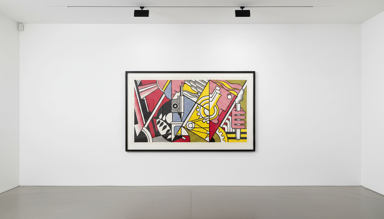 Roy Lichtenstein - Peace Through Chemistry I (C. 96), 1970, Lithograph and screen print