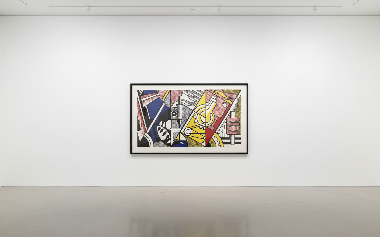 Roy Lichtenstein - Peace Through Chemistry II (C. 97), 1970, Lithograph and screen print
