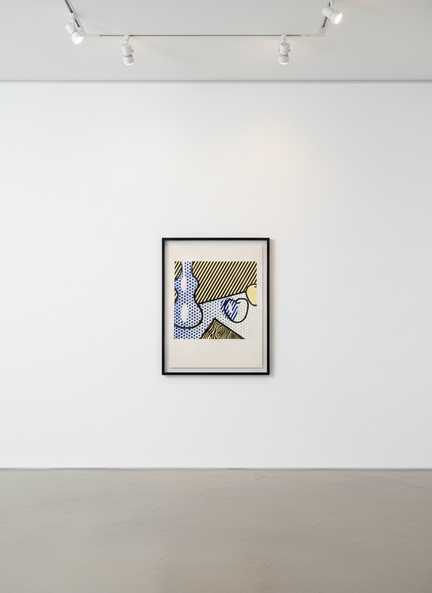 Roy Lichtenstein - Still Life , from the Geldzahler Portfolio (C. 310), 1997, Screen print